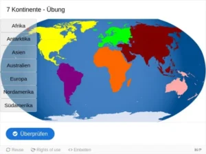 7 Kontinente: Alles, was du wissen musst