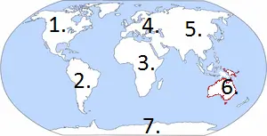 7 Kontinente: Alles, was du wissen musst