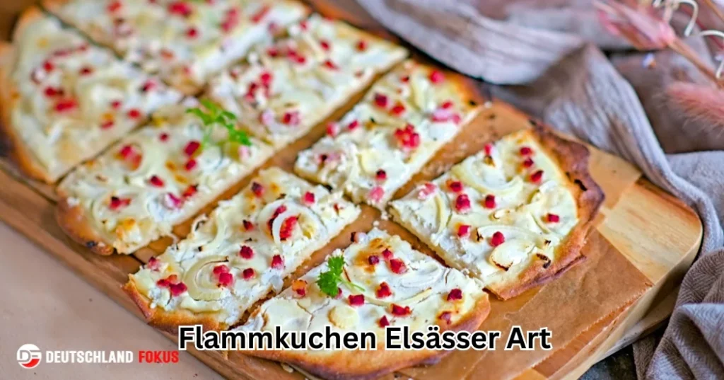 Flammkuchen Elsässer Art