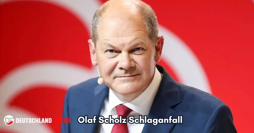 Olaf Scholz Schlaganfall