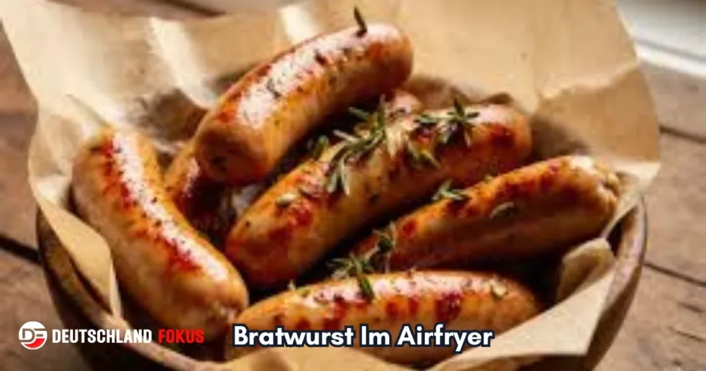 Bratwurst im Airfryer: Der ultimative Guide für die perfekte Wurst ohne Fett-Spritzer Bratwurst im Airfryer